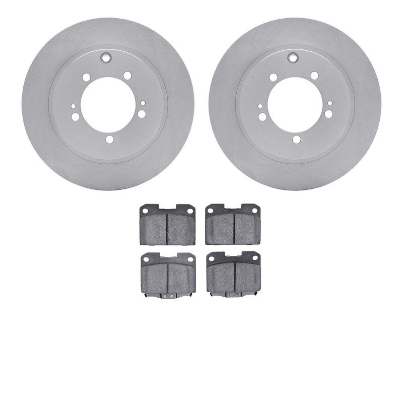 Dynamite Friction 6502-72183 Disc Brake Kit - Rear