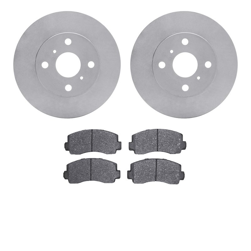 Dynamite Friction 6502-72184 Disc Brake Kit - Front