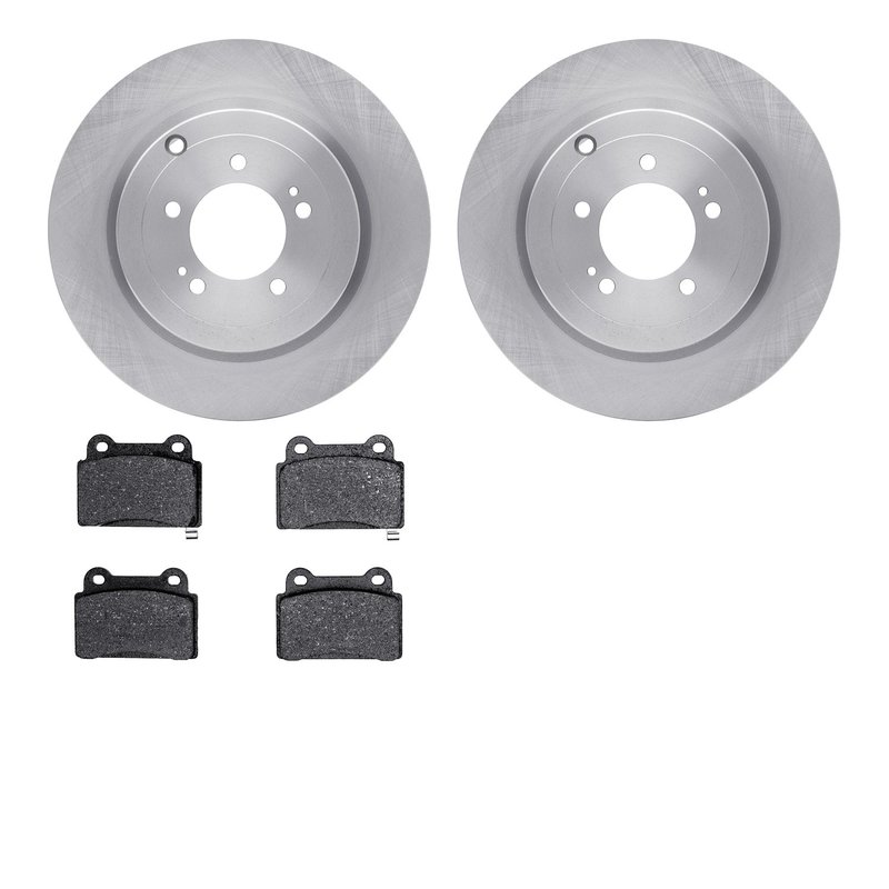 Dynamite Friction 6502-72239 Disc Brake Kit - Rear