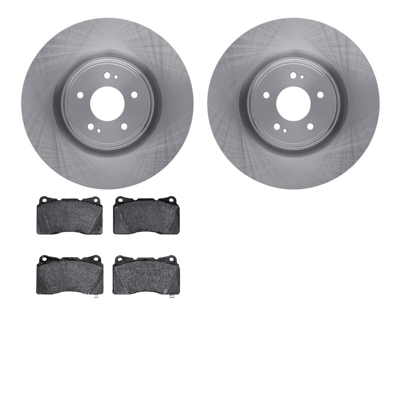 Dynamite Friction 6502-72242 Disc Brake Kit - Front