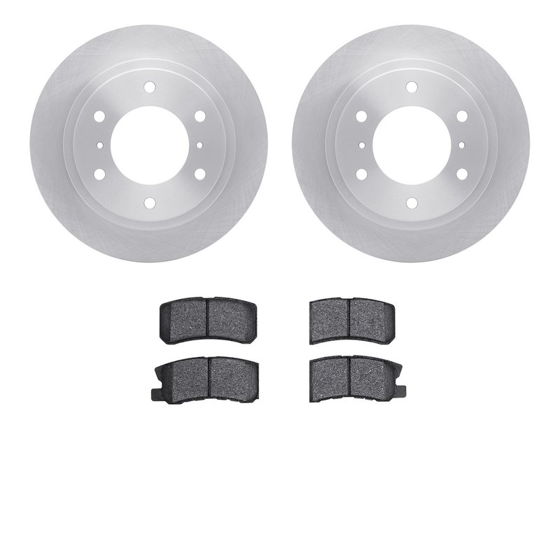 Dynamite Friction 6502-72287 Disc Brake Kit - Rear