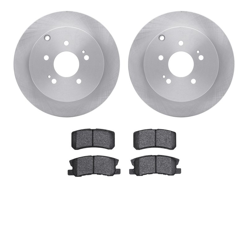 Dynamite Friction 6502-72293 Disc Brake Kit - Rear