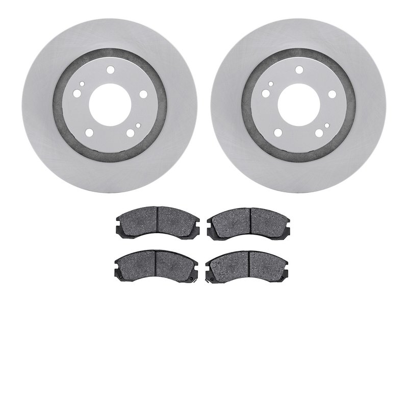 Dynamite Friction 6502-72296 Disc Brake Kit - Front