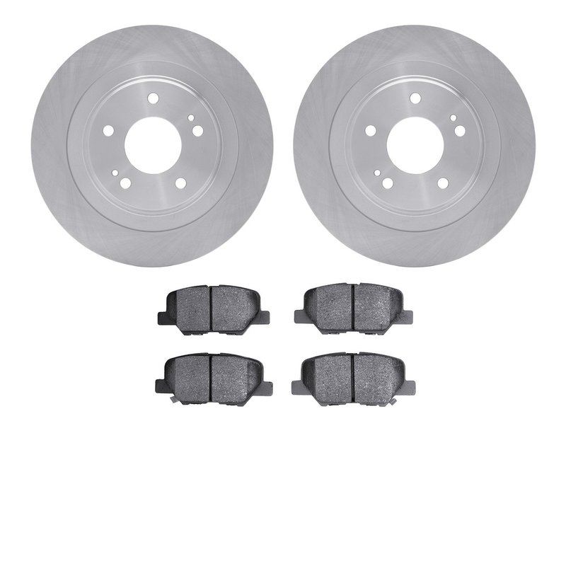 Dynamite Friction 6502-72302 Disc Brake Kit - Rear