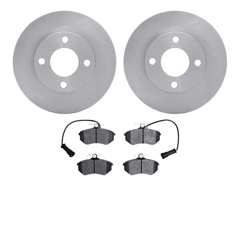 Dynamic Friction 6502-73080 Disc Brake Kit - Front