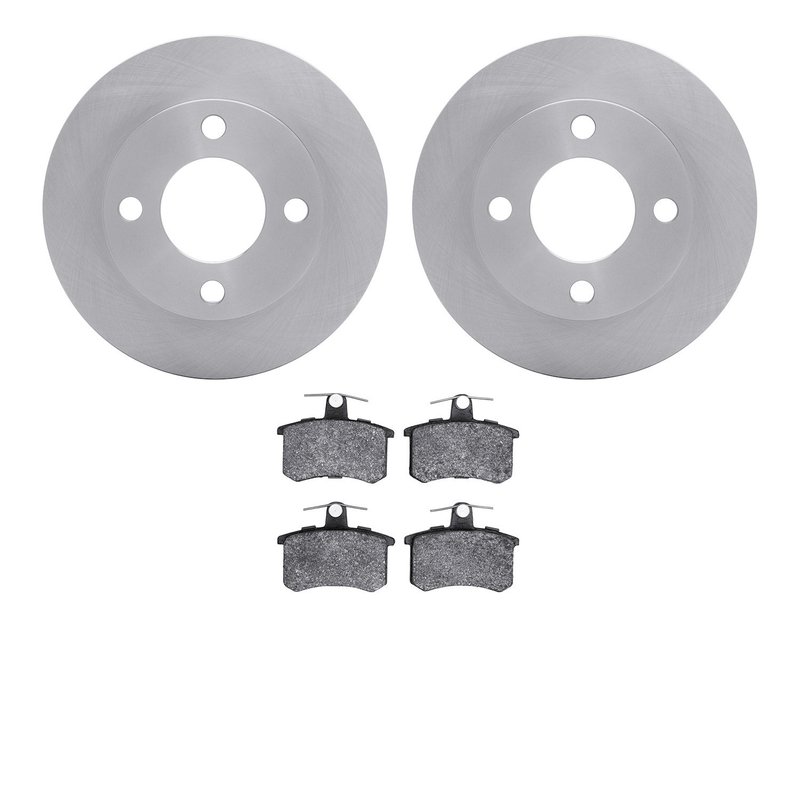 Dynamite Friction 6502-73118 Disc Brake Kit - Rear