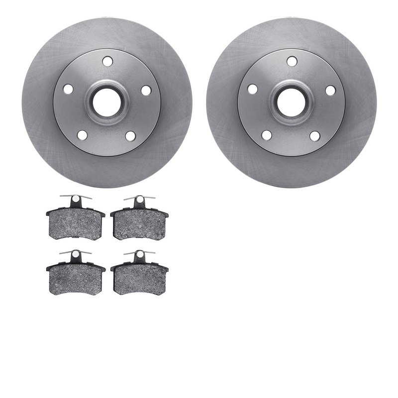 Dynamite Friction 6502-73154 Disc Brake Kit - Rear