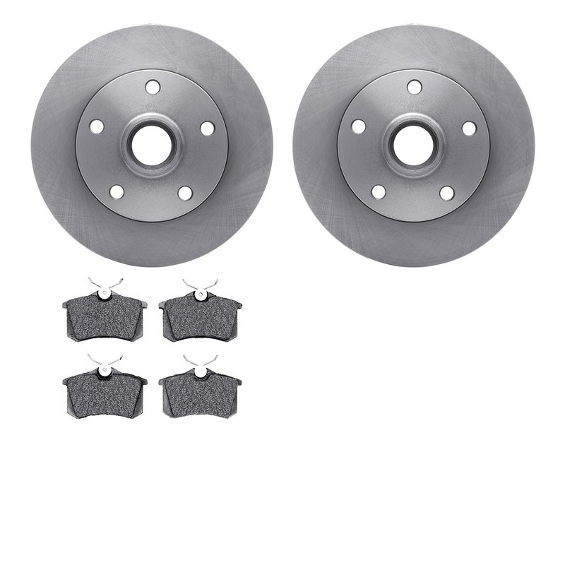 Dynamite Friction 6502-73155 Disc Brake Kit - Rear