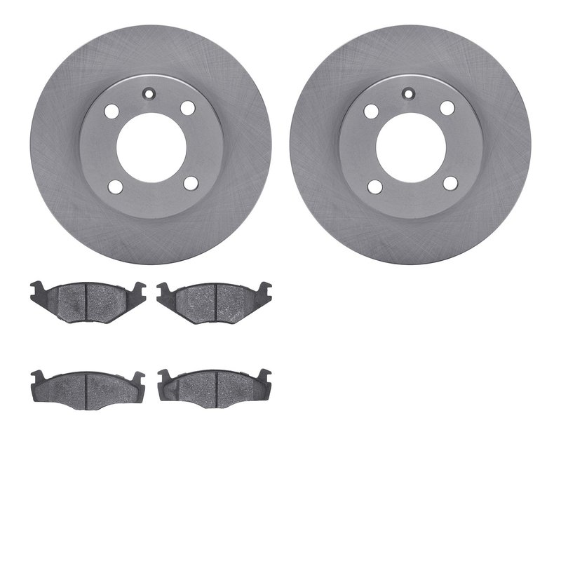 Dynamite Friction 6502-74080 Disc Brake Kit - Front
