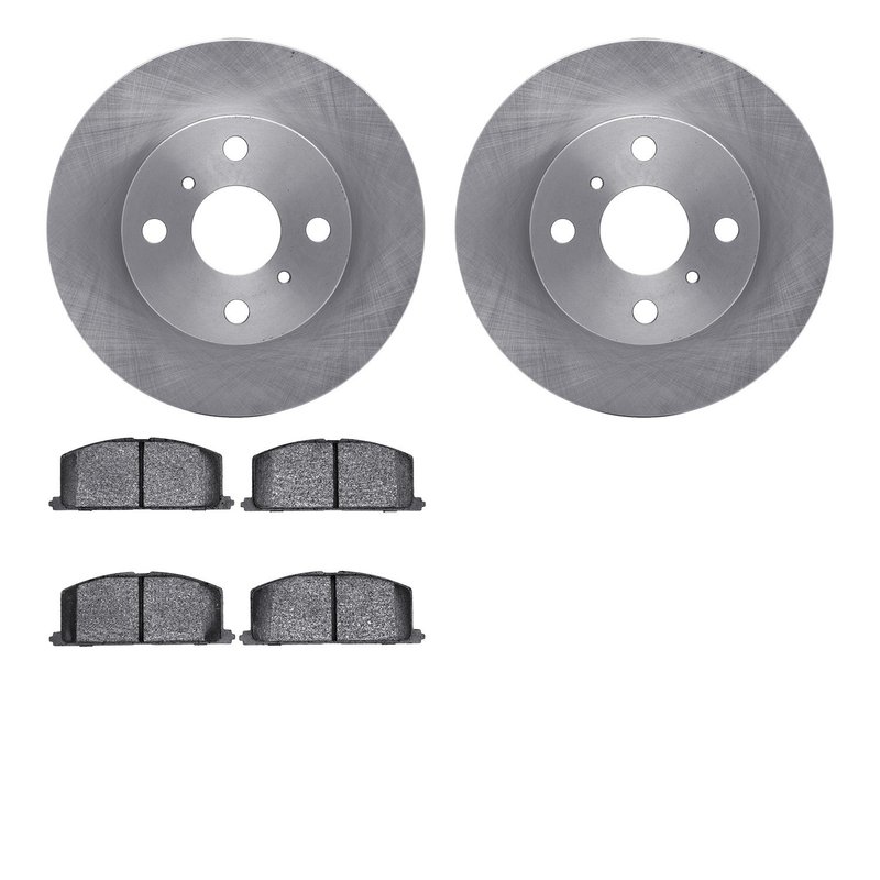 Dynamite Friction 6502-76106 Disc Brake Kit - Front