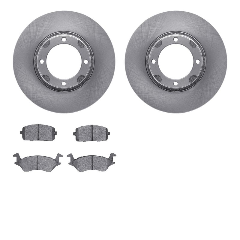 Dynamite Friction 6502-76111 Disc Brake Kit - Front