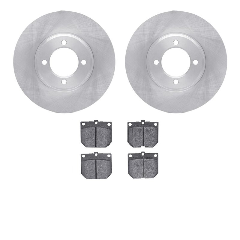 Dynamite Friction 6502-76117 Disc Brake Kit - Front