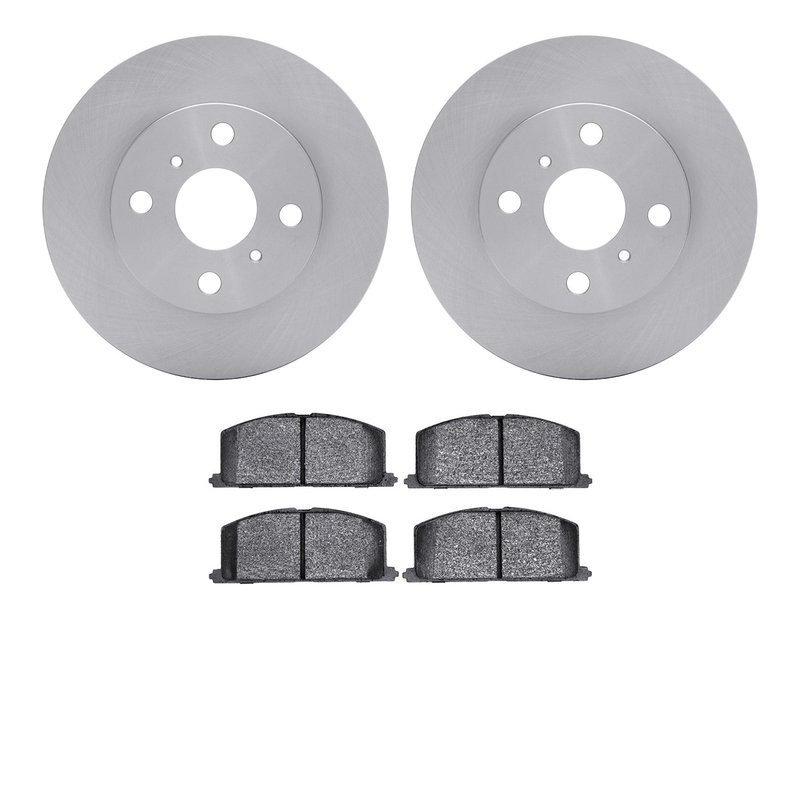 Dynamite Friction 6502-76136 Disc Brake Kit - Front
