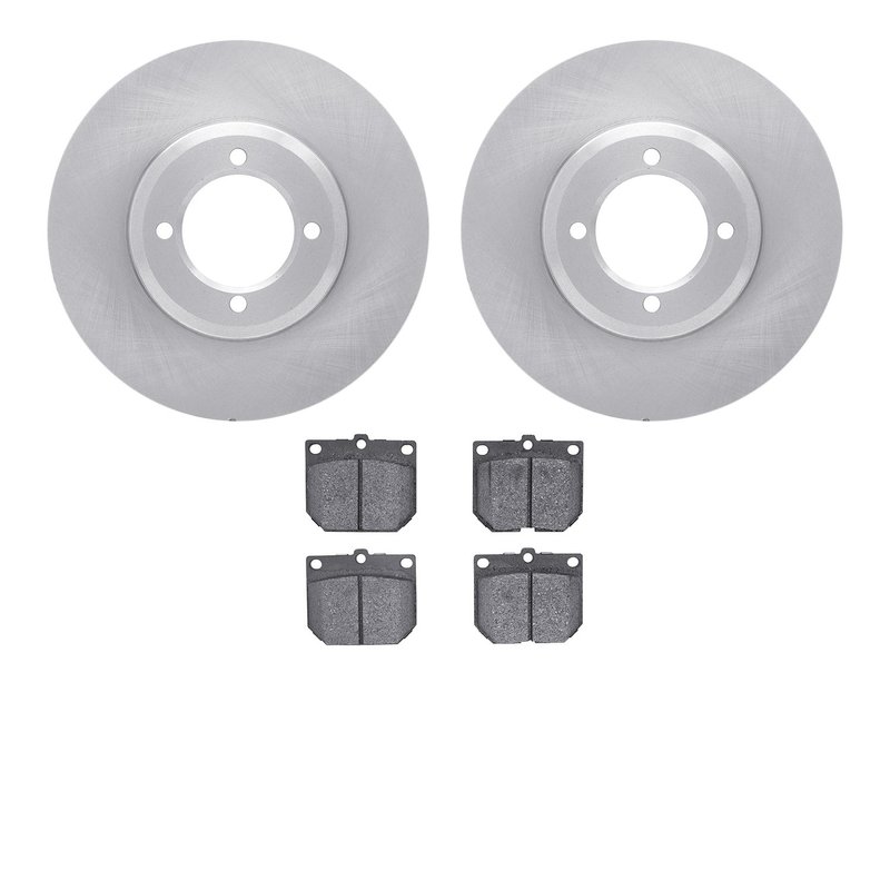 Dynamite Friction 6502-76141 Disc Brake Kit - Front