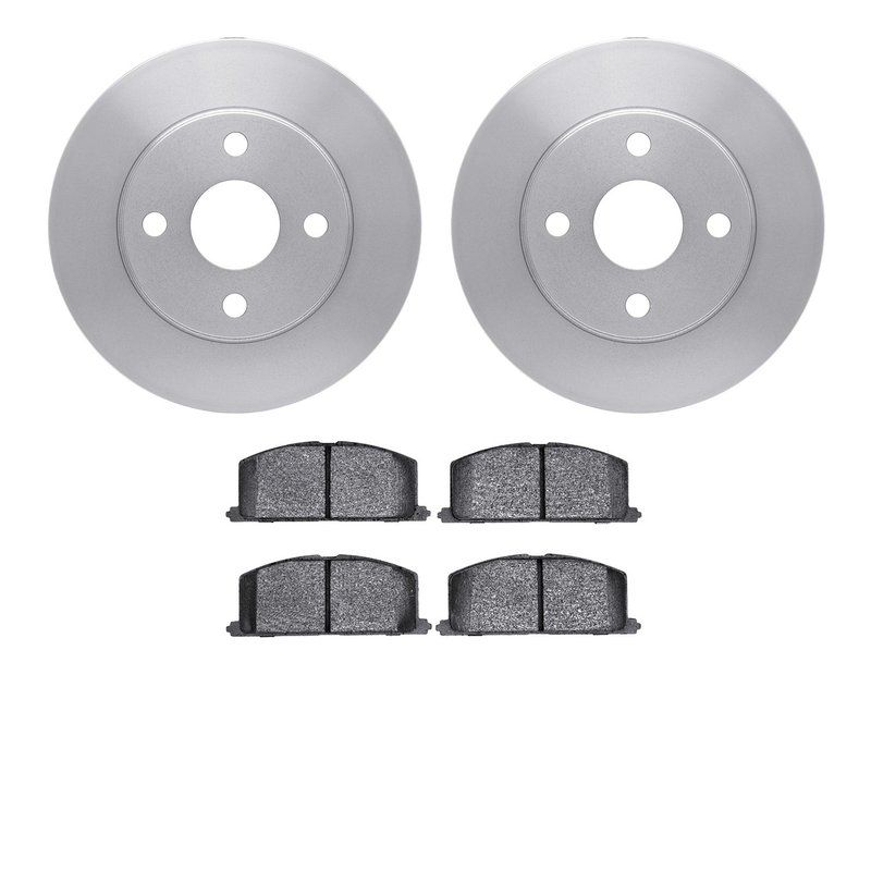 Dynamite Friction 6502-76157 Disc Brake Kit - Front