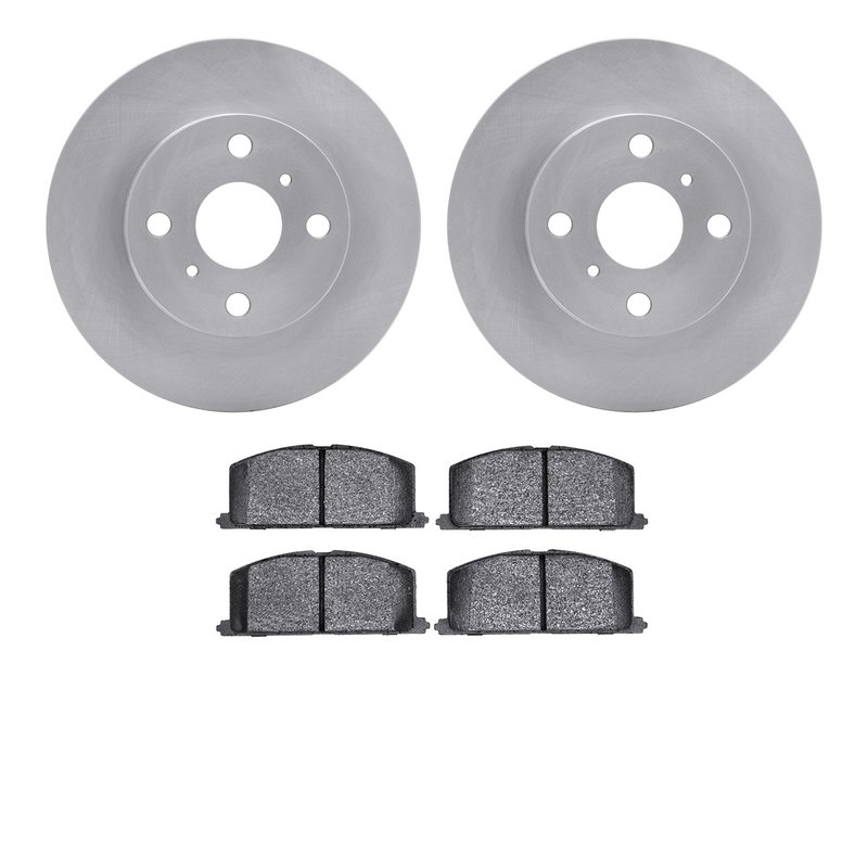 Dynamite Friction 6502-76200 Disc Brake Kit - Front