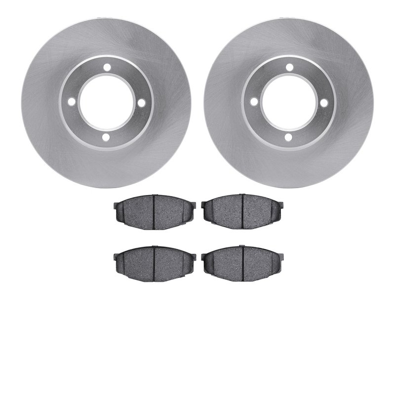 Dynamite Friction 6502-76209 Disc Brake Kit - Front