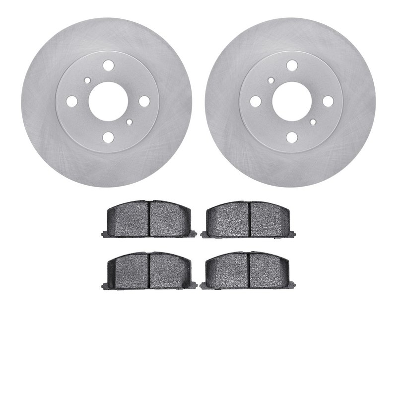 Dynamite Friction 6502-76215 Disc Brake Kit - Front