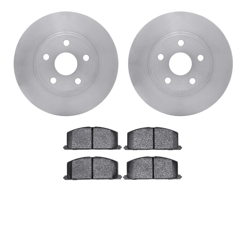 Dynamic Friction 6502-76221 Disc Brake Kit - Front