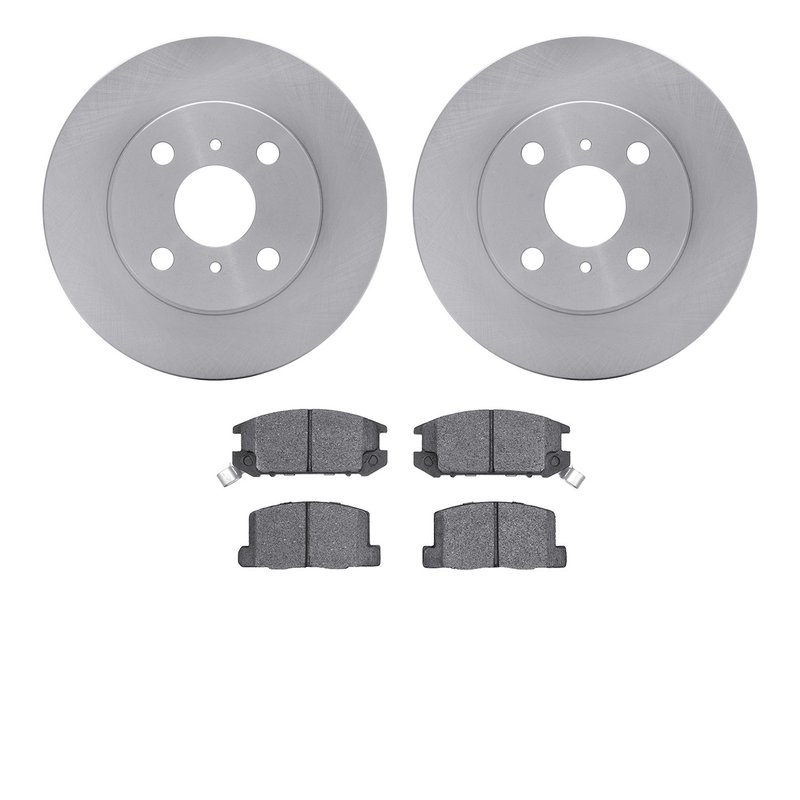 Dynamite Friction 6502-76236 Disc Brake Kit - Rear