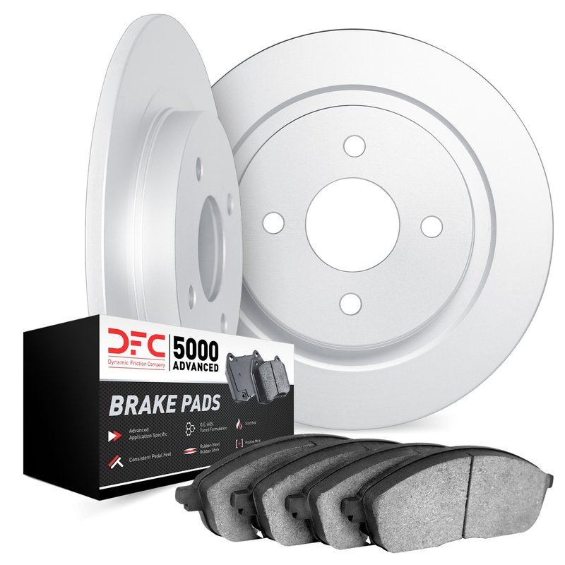 Dynamite Friction 6502-76254 Disc Brake Kit - Rear