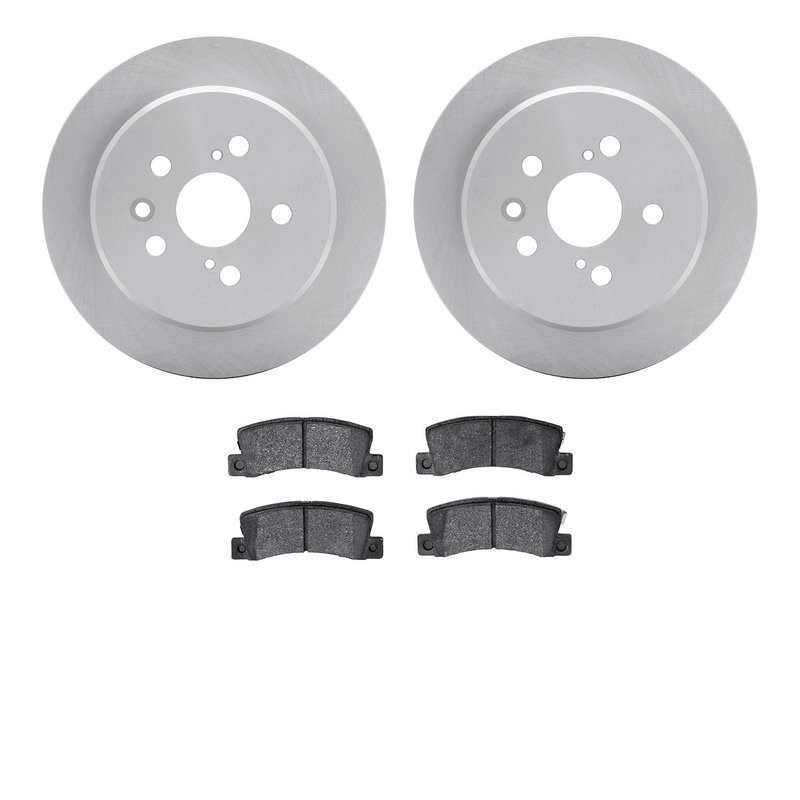Dynamite Friction 6502-76257 Disc Brake Kit - Rear