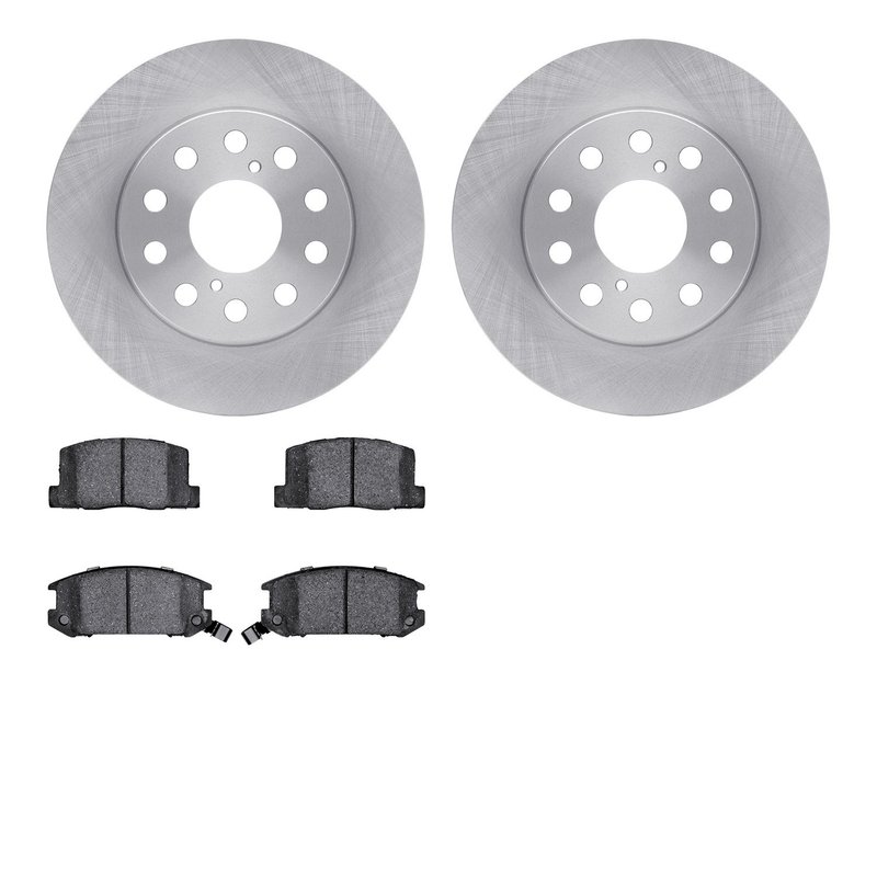 Dynamite Friction 6502-76287 Disc Brake Kit - Rear