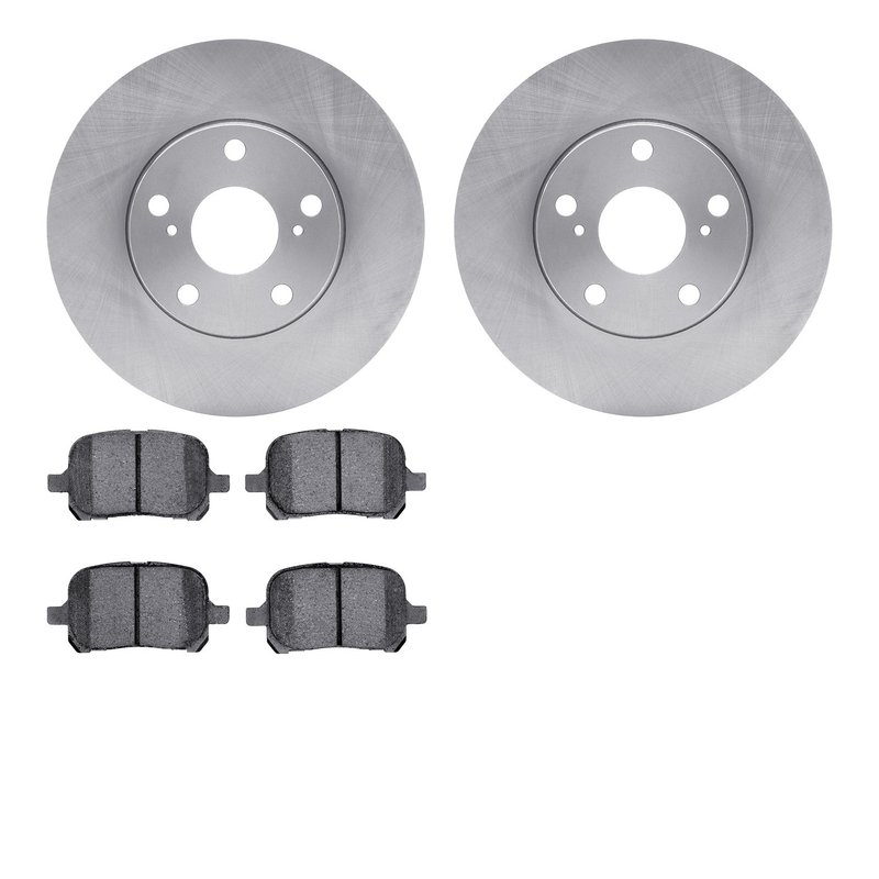 Dynamite Friction 6502-76300 Disc Brake Kit - Front