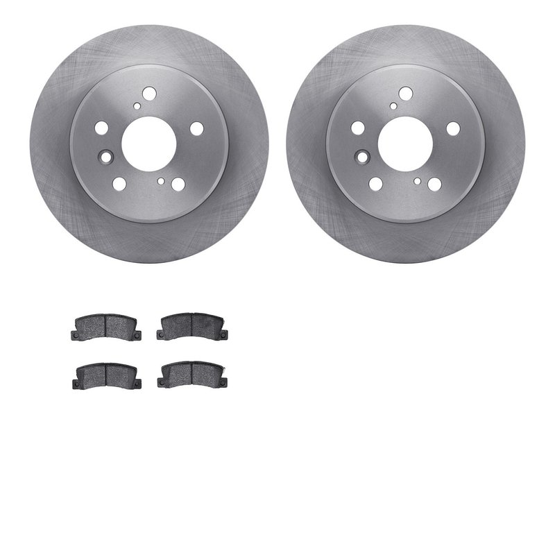 Dynamite Friction 6502-76308 Disc Brake Kit - Rear