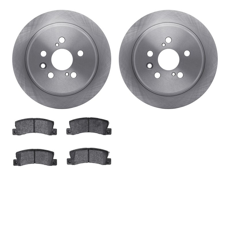 Dynamite Friction 6502-76353 Disc Brake Kit - Rear