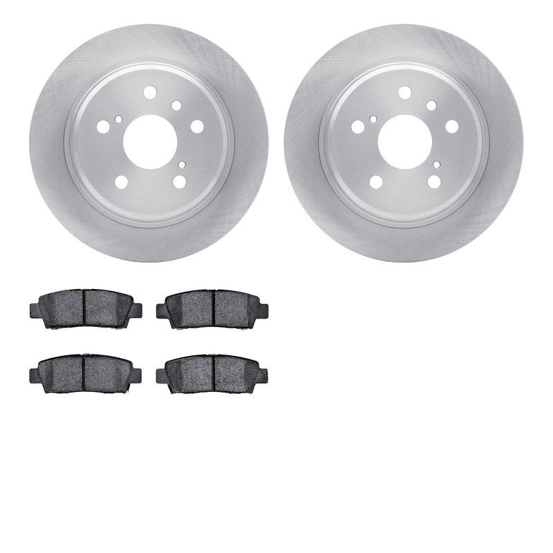 Dynamite Friction 6502-76368 Disc Brake Kit - Rear