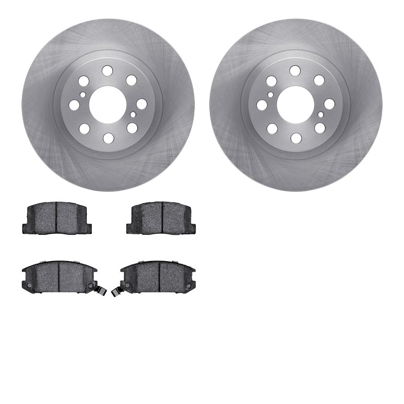 Dynamite Friction 6502-76416 Disc Brake Kit - Rear