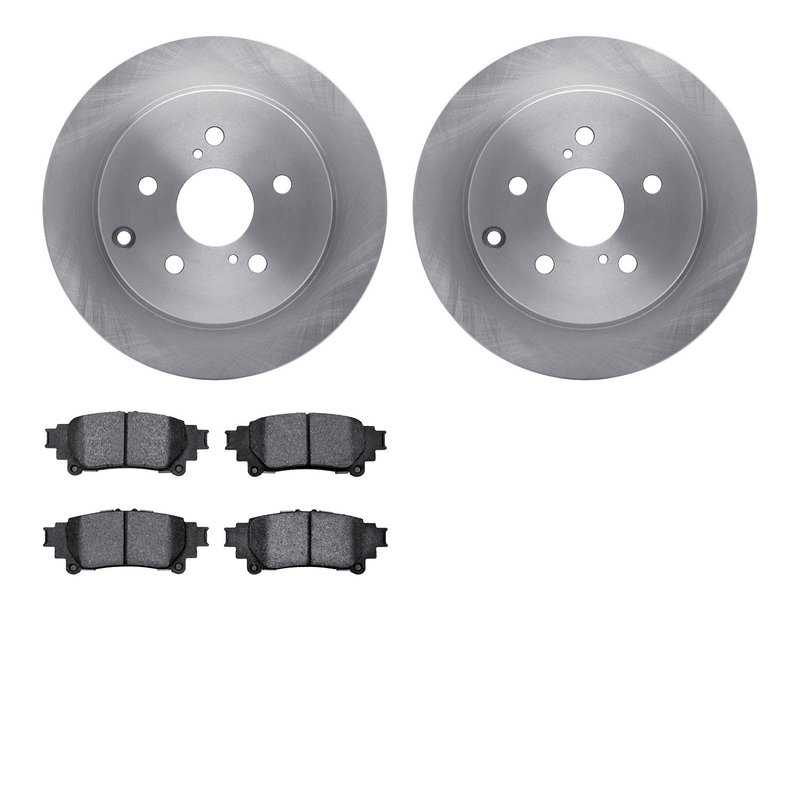 Dynamite Friction 6502-76500 Disc Brake Kit - Rear