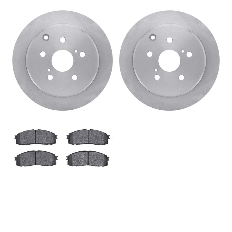Dynamite Friction 6502-76534 Disc Brake Kit - Rear