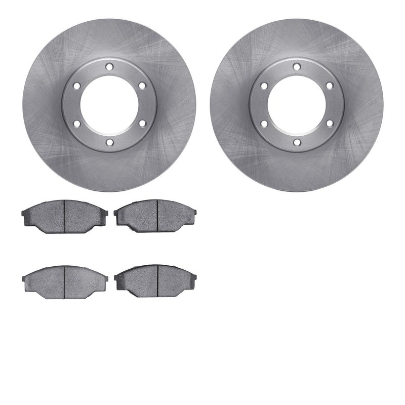Dynamite Friction 6502-76548 Disc Brake Kit - Front