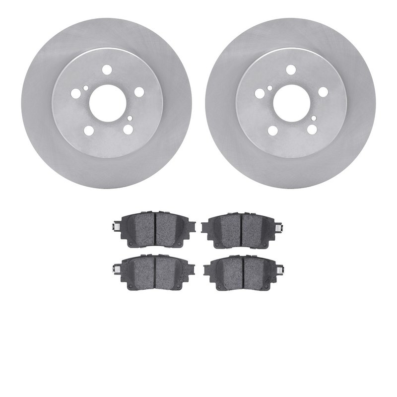 Dynamite Friction 6502-76695 Disc Brake Kit - Rear