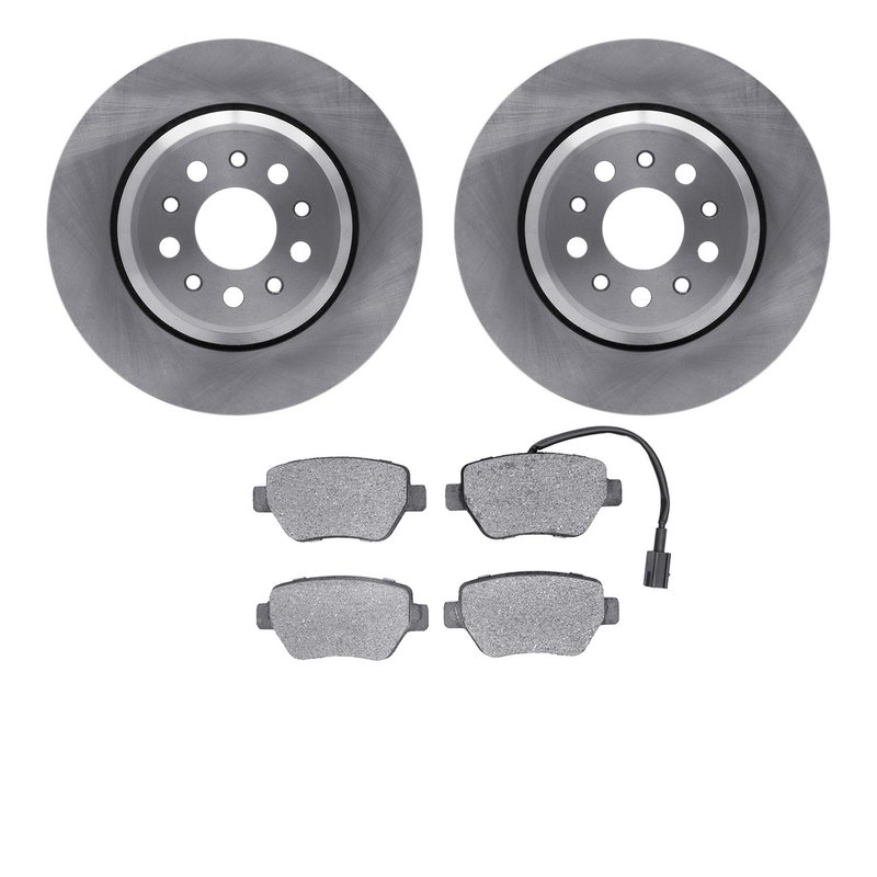 Dynamite Friction 6502-79018 Disc Brake Kit - Rear