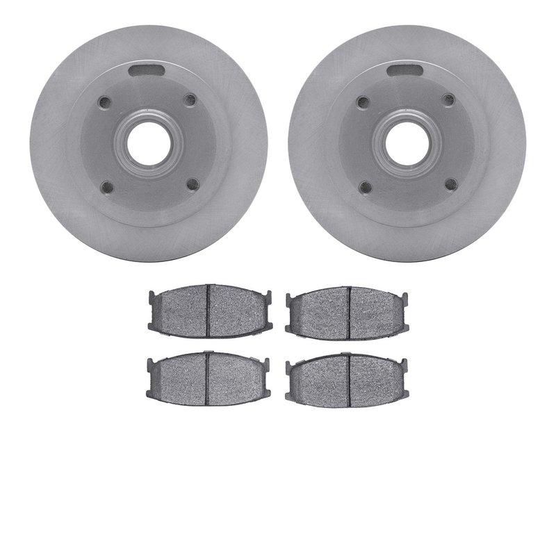 Dynamic Friction 6502-80055 Disc Brake Kit - Front