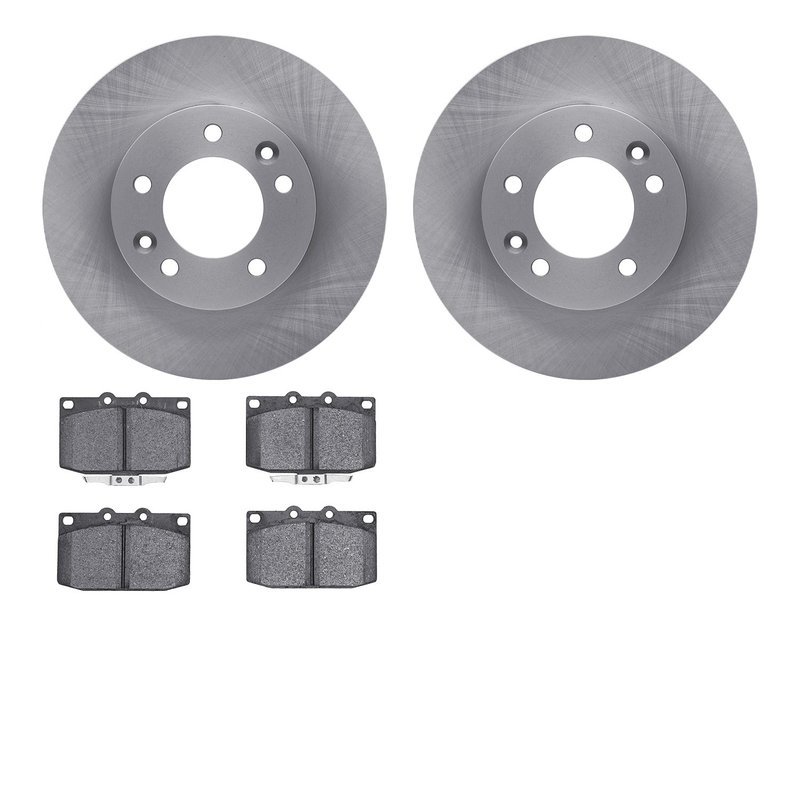 Dynamite Friction 6502-80101 Disc Brake Kit - Front
