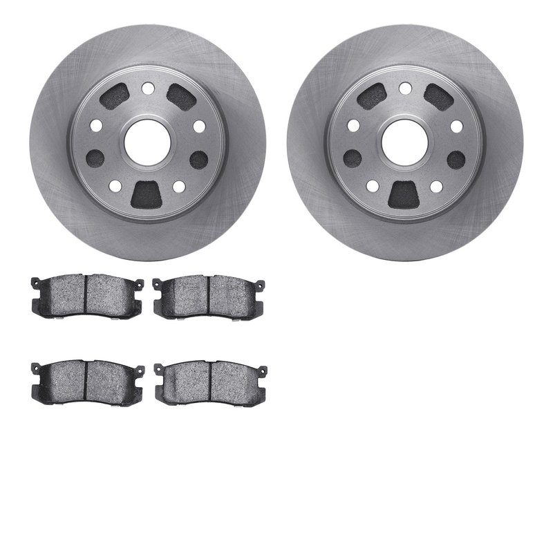 Dynamite Friction 6502-80118 Disc Brake Kit - Rear