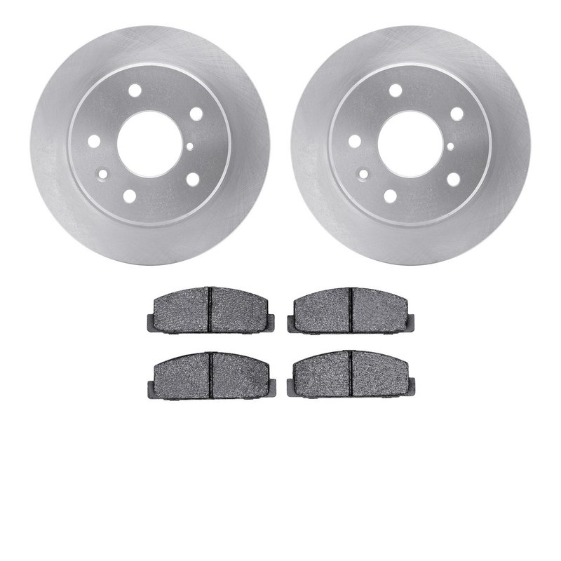 Dynamite Friction 6502-80133 Disc Brake Kit - Rear