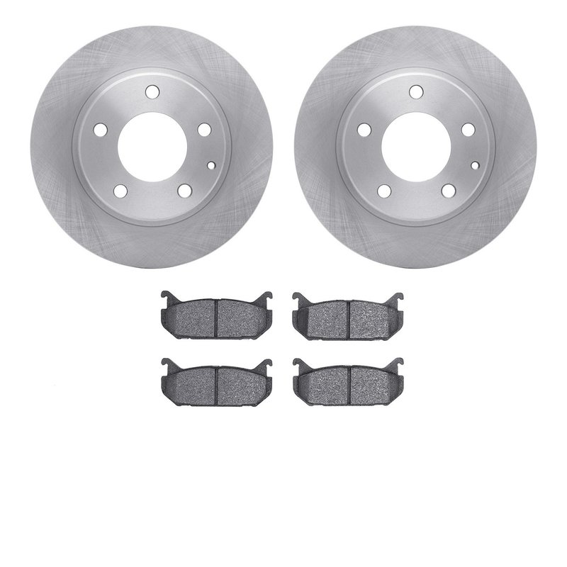 Dynamite Friction 6502-80154 Disc Brake Kit - Rear