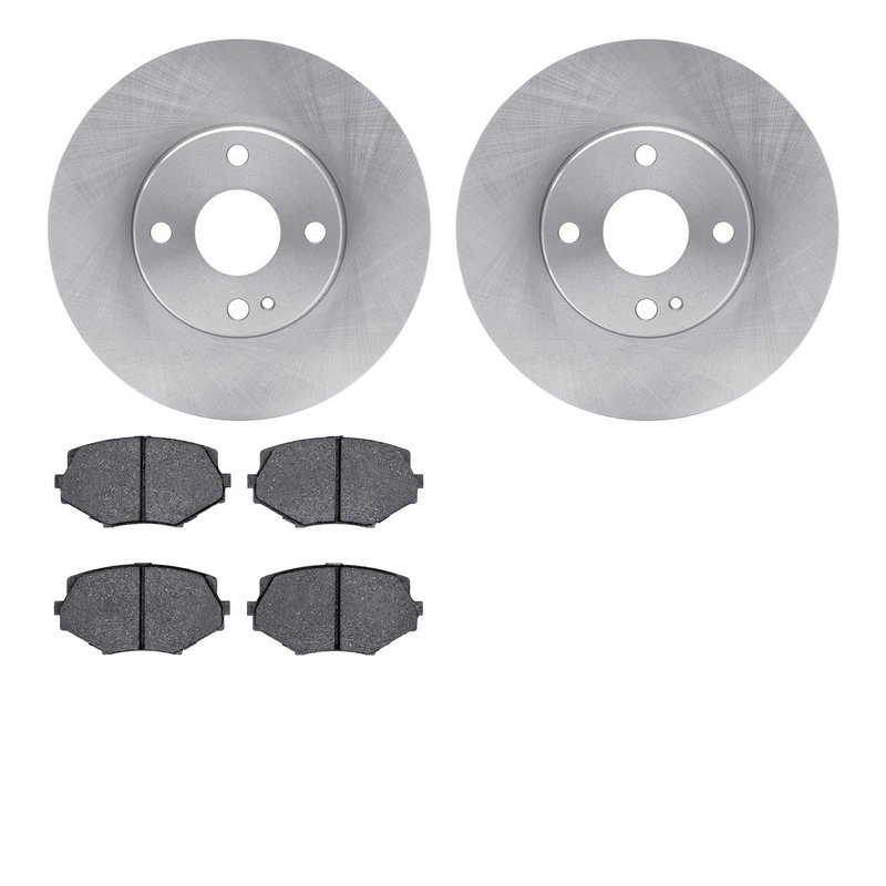Dynamite Friction 6502-80160 Disc Brake Kit - Front