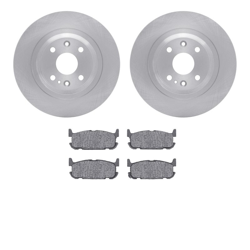 Dynamite Friction 6502-80181 Disc Brake Kit - Rear