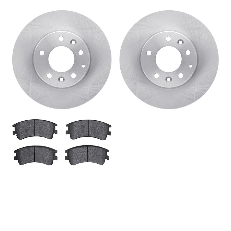 Dynamite Friction 6502-80184 Disc Brake Kit - Front