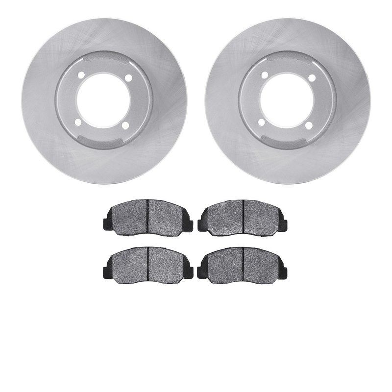 Dynamite Friction 6502-80187 Disc Brake Kit - Front