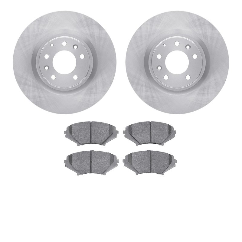 Dynamite Friction 6502-80217 Disc Brake Kit - Front