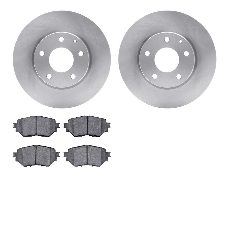 Dynamite Friction 6502-80257 Disc Brake Kit - Front