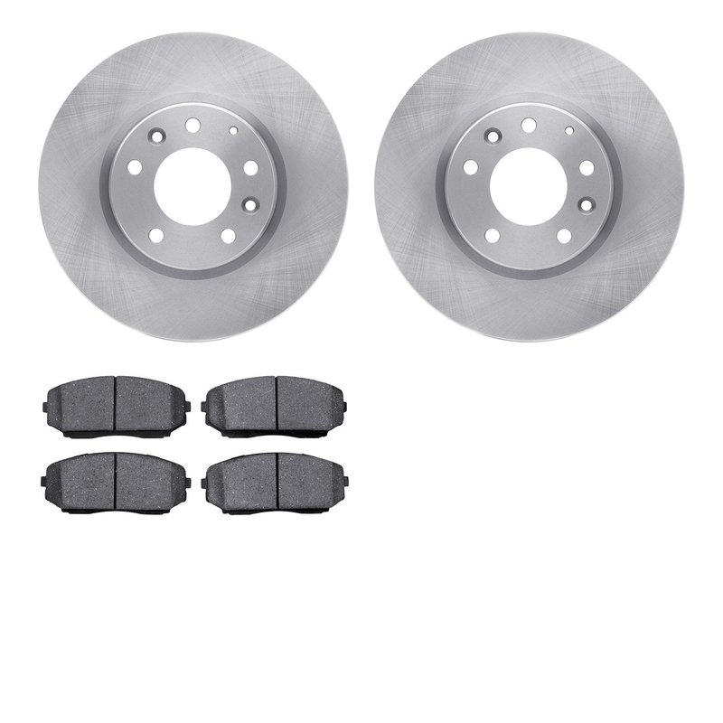 Dynamite Friction 6502-80307 Disc Brake Kit - Front