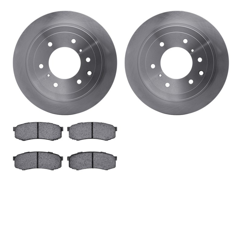Dynamite Friction 6502-92043 Disc Brake Kit - Rear